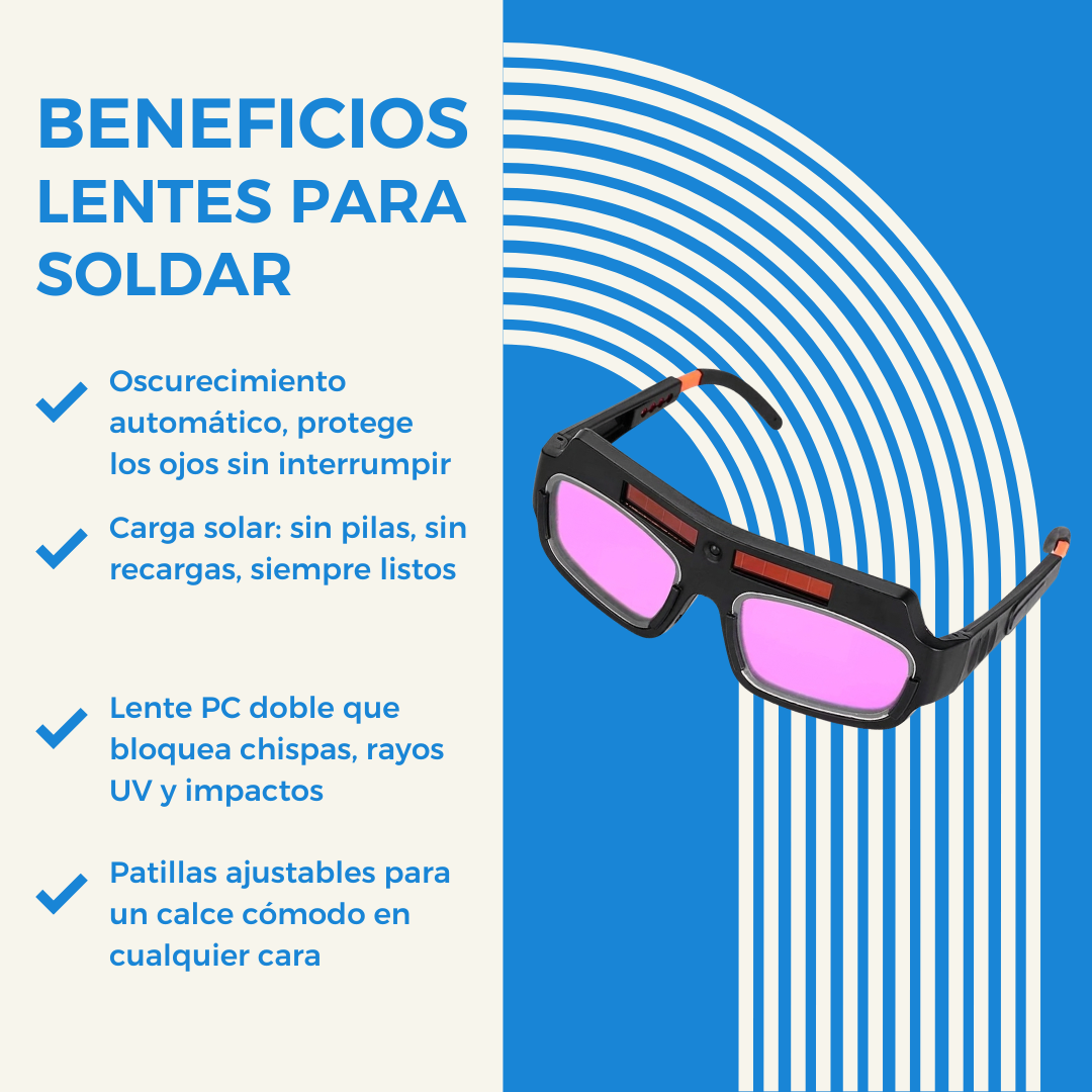 Beneficios de los lentes de soldadura fotosensibles autom&aacute;ticos